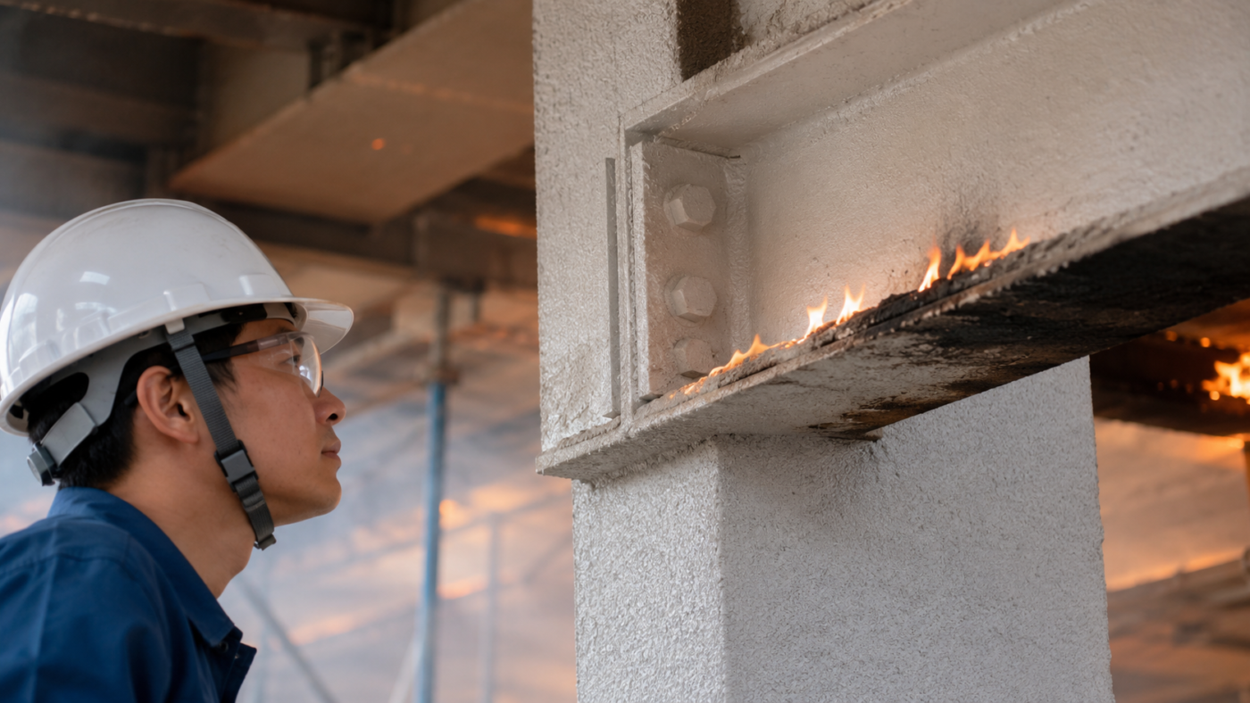 Khả năng chịu lửa của kết cấu thép phụ thuộc vào những yếu tố nào?
