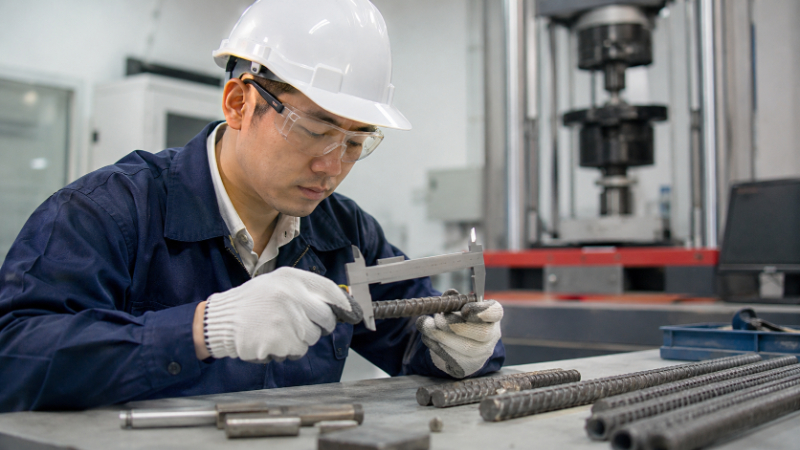 Lấy mẫu thí nghiệm thép theo tiêu chuẩn giúp đảm bảo chất lượng công trình